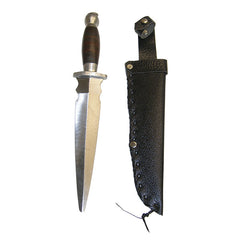 13" Metal Practice Dull Straight Dagger 8" Blade