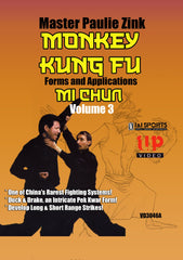 Monkey Kung Fu #3 Forms Applications Mi Chung DVD Paulie Zink