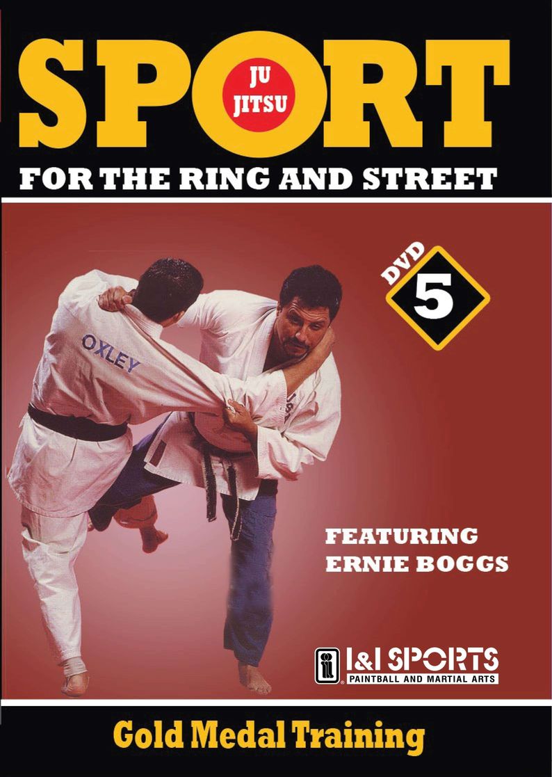 Jiu-Jitsu Ring & Street Fighting #5 Gold Medal Training Secrets DVD Ernie Boggs