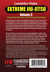 Extreme Jiu-Jitsu #3 Mounts & Taking the Back DVD Leoznho Vieira MMA