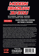 Modern Brazilian Jiu Jitsu #1 Street Situations DVD Rodrigo Comprido Medeiros