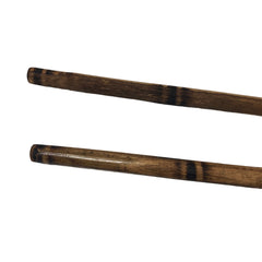 Rattan Stick Pair Skinless Fire-Hardened 28in x 7/8in