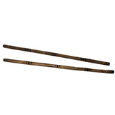 Rattan Stick Pair Skinless Fire-Hardened 28in x 7/8in
