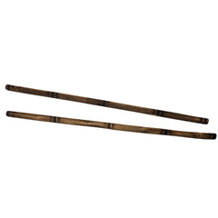 Rattan Stick Pair Skinless Fire-Hardened 28in x 7/8in