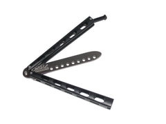Ronin Gear #220 Practice Balisong Butterfly Knife Black