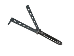 Ronin Gear #225 Practice Balisong Butterfly Knife GLOSS Gray