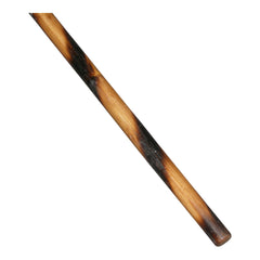 Spiral Burn Stick Skinless Fire-Hardened 28in x 7/8in