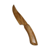 Molave Hardwood Filipino Kali Arnis Escrima Single Edge Practice Knife