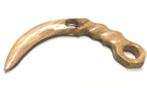 Indonesia Kerambit Sanggot Practice Hardwood Knife filipino martial art karambit