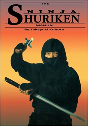 The Ninja Shuriken Manual throwing star instructional Book Takayuki Kubota