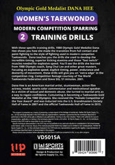 Taekwondo Training Drills Modern Competition Sparring DVD Dana Hee korean karate