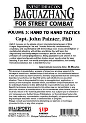 Nine Dragon Baguazhang Street Combat #3 Hand to Hand Tactics DVD John Painter
