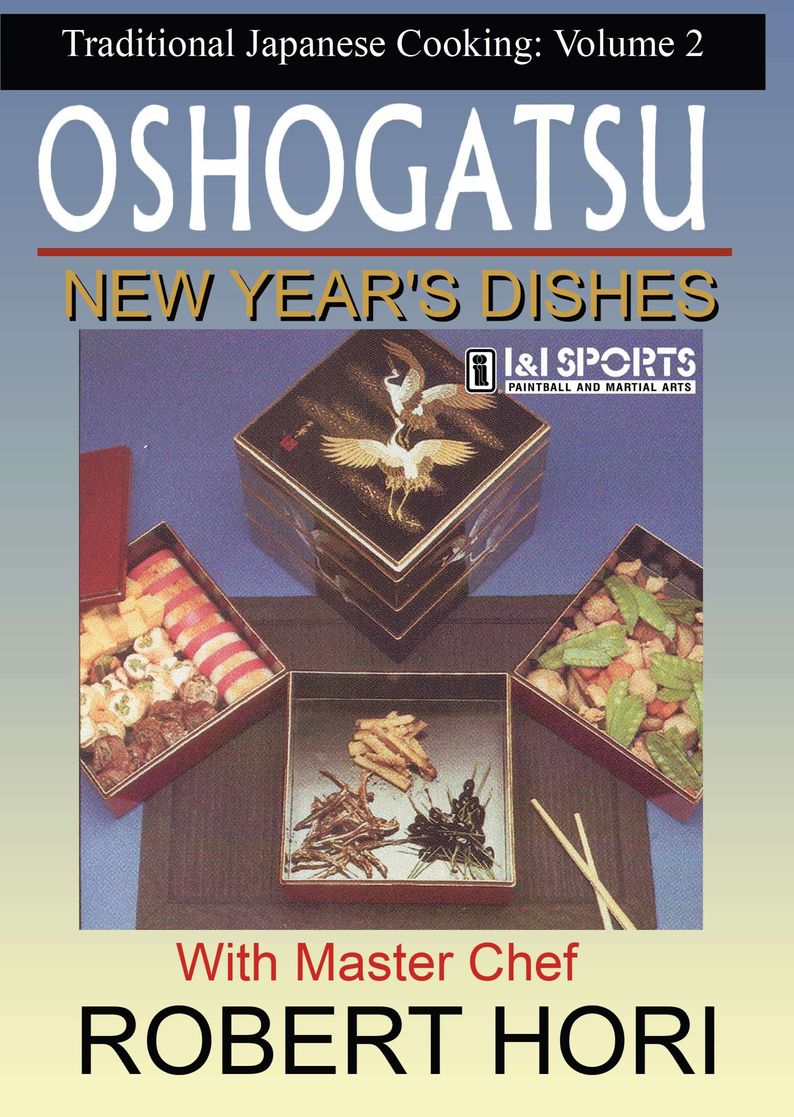 Traditional Japanese Cooking New Year Day Oshogatsu DVD Robert Hori cookbook