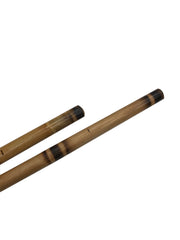 Ring Burn Rattan Stick Pair 28in x 7/8in