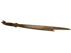 Filipino BAHI Hardwood Practice Kampilan Training Sword