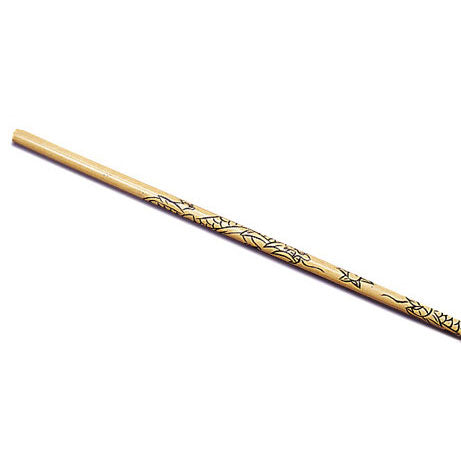 Deluxe BO JO Staff Carved Dragon Red Oak Hardwood