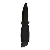 USA BLACK Rubber Practice Training 8" Dagger Knife