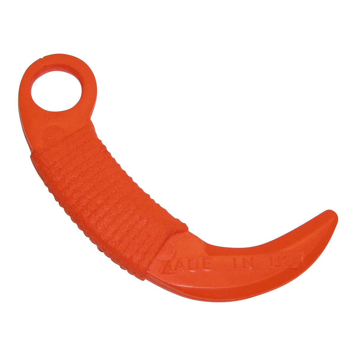 USA Safety Orange Rubber Practice Kerambit Knife karambit