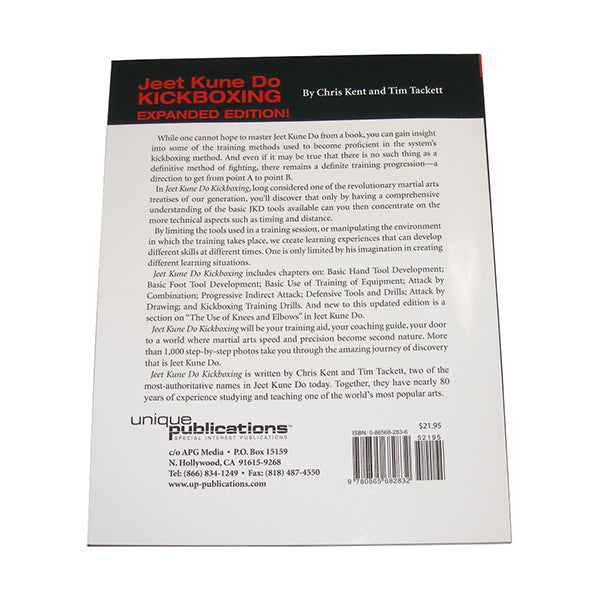 Jeet Kune Do Kickboxing Book Chris Kent & Tim Tackett, Bruce Lee Jun Fan