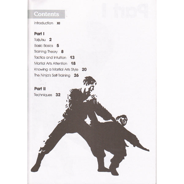 Taijutsu Ninja Self Defense Book -  Charles Daniel