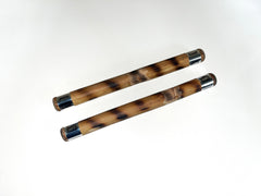 USA Deluxe Bantangas Escrima Palm Daga Stick Burned Rattan 12"