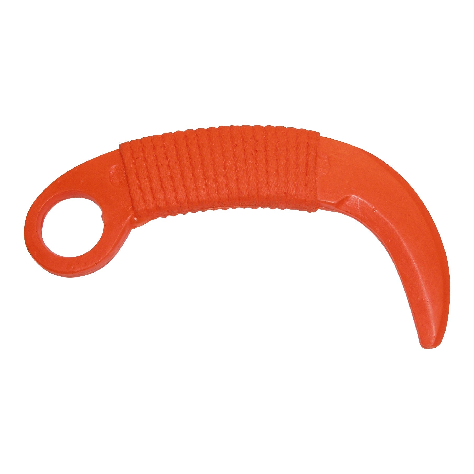 USA Safety Orange Rubber Practice Kerambit Knife karambit